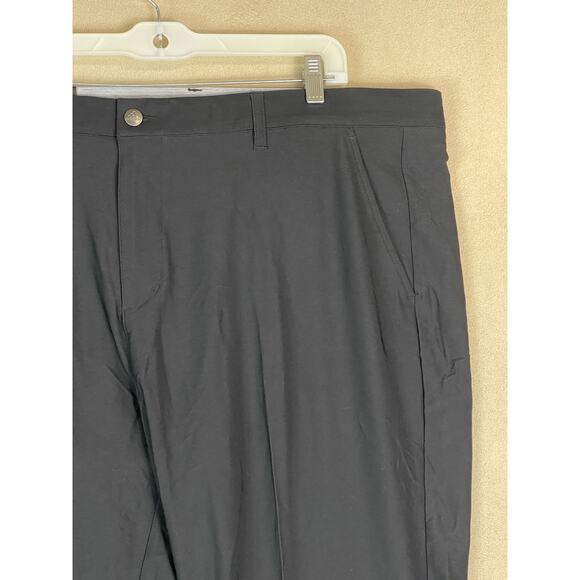 Adidas Pants Mens 42x32 Black Ultimate 365 Golf Performance Regular Fit‎ Stretch - Picture 2 of 14